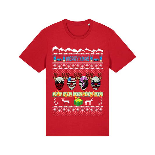 Red Printed T-shirt Front