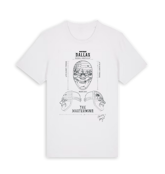 White Printed T-shirt Front