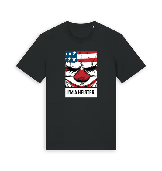 Black Printed T-shirt Front