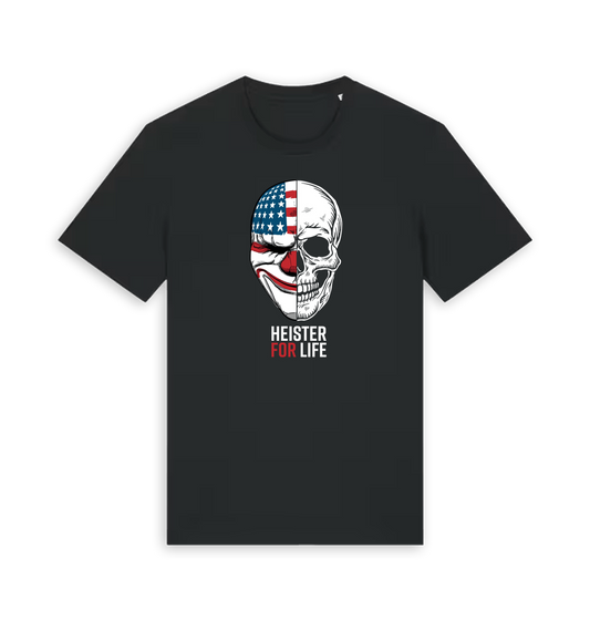 Black Printed T-shirt Front