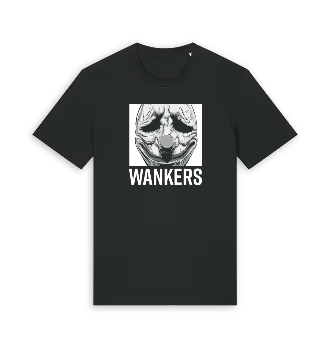 Black Printed T-shirt Front