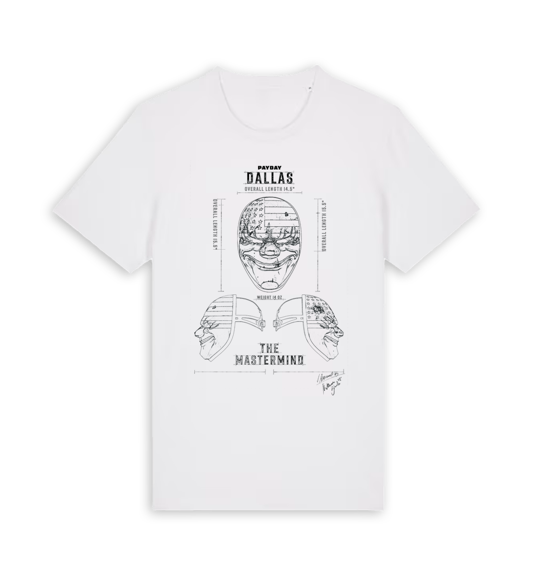 White Printed T-shirt Front